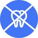 Отсутствие нескольких зубов 